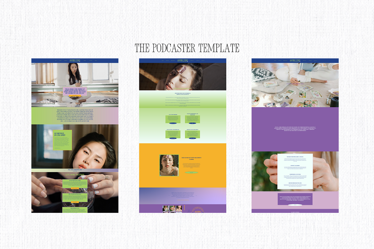 The Podcaster Template, a Landing Page Template by Design by Alia (Photo 3 of 3)