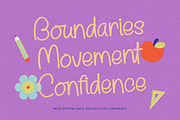Chillyot Softenk Cute Handwritten, a Script Font by stylishtype.co (Thumbnail 9 of 15)