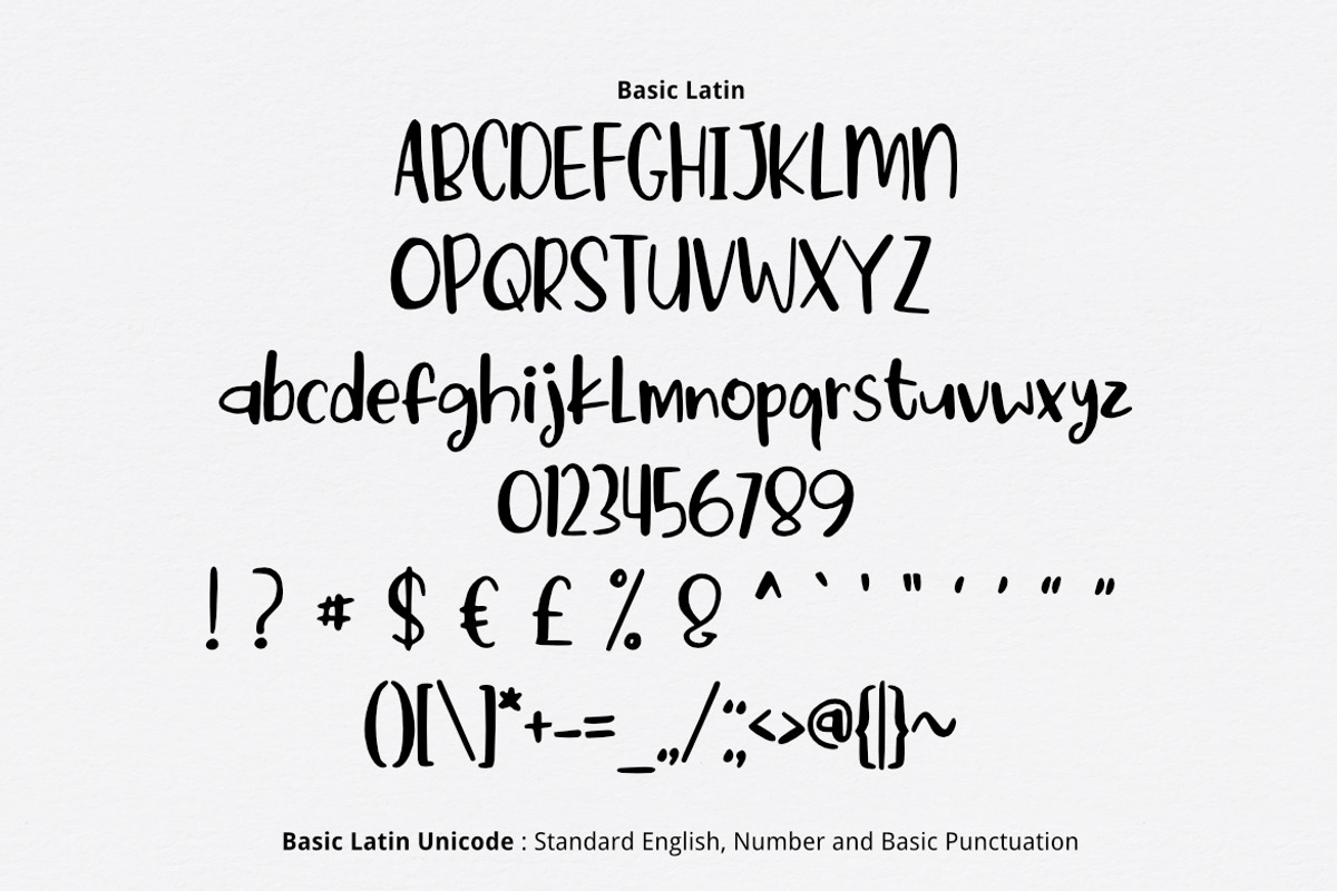 Tasty Grill Font preview 2