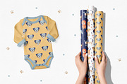 Dogs Seamless Pattern Collection., a Pattern Graphic by DearLetters (Thumbnail 2 of 5)
