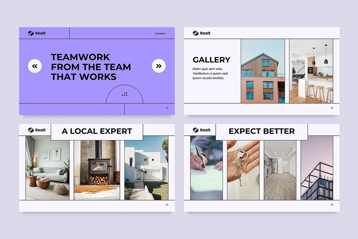 Real Estate PowerPoint Template, a Presentation Template by TemplatesNow! (Photo 7 of 13)