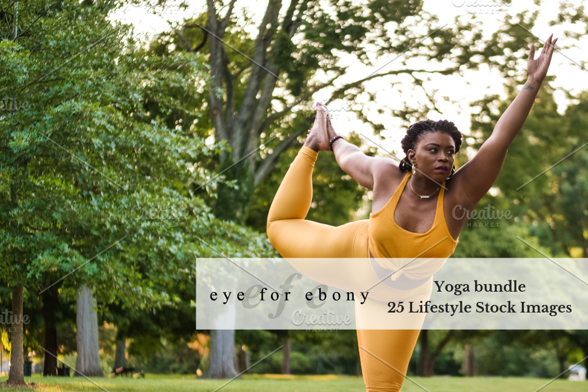 African American Woman Doing Yoga, a Health & Medical Photo by Eye for Ebony (Photo 1 of 2)