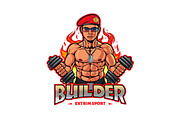 Fitness And Gym Logo, a Branding & Logo Template by Kongstones_std (Thumbnail 4 of 6)