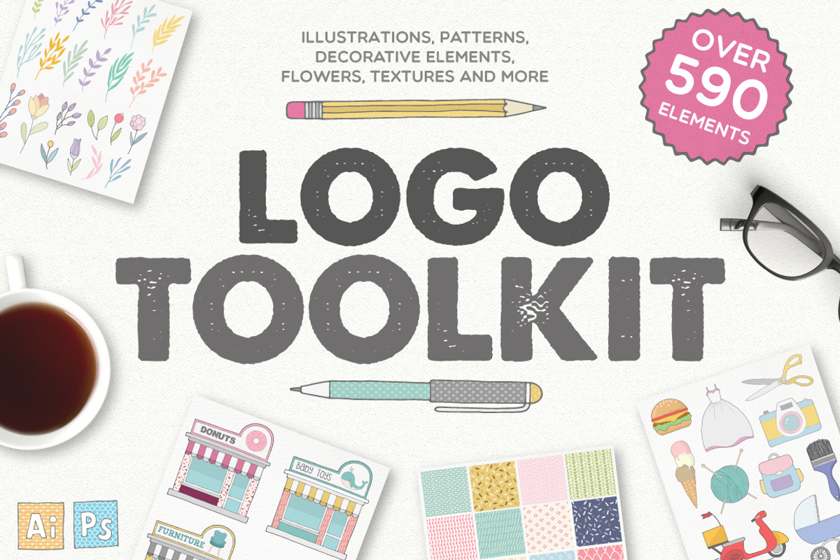 16300 in 1 - GRAPHIC GIANT BUNDLE, an Illustration by Julia Dreams (Photo 12 of 99)