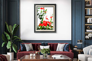 Red Floral Decor - Hibiscus Wall Art, a Nature Photo by VietArtworks (Thumbnail 3 of 6)