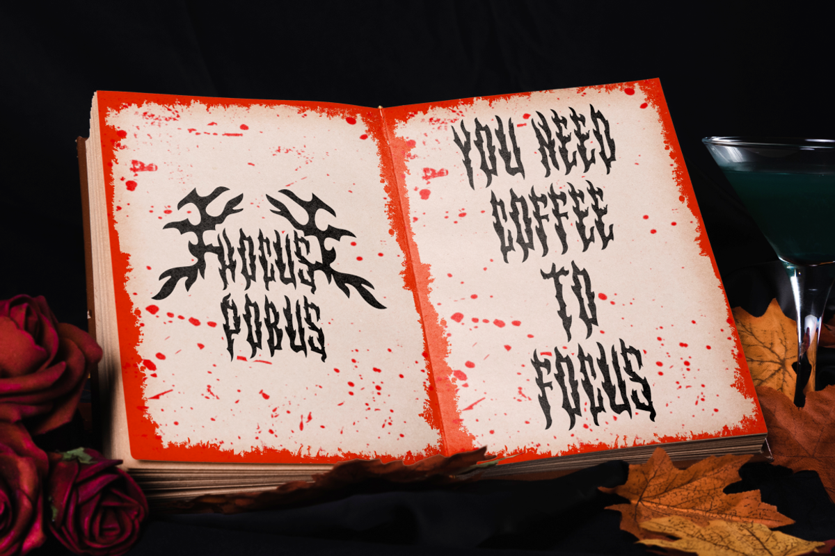 Death Fire - Metal Font, a Font by PutraCetol Studio (Photo 10 of 11)