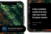 iPhone 11 Pro Max Photoshop Vector, a Product Mockup by mockuptain (Thumbnail 3 of 5)