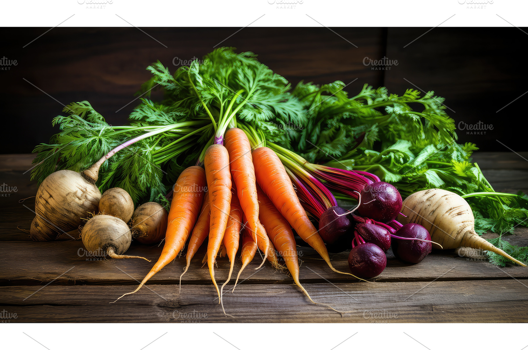 organic vegetable food background ai, a Food & Drink Photo by pikepicture