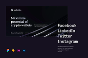 Crypto - Business Banners, an Advertising Mockup by Petr Bilek (Thumbnail 2 of 3)