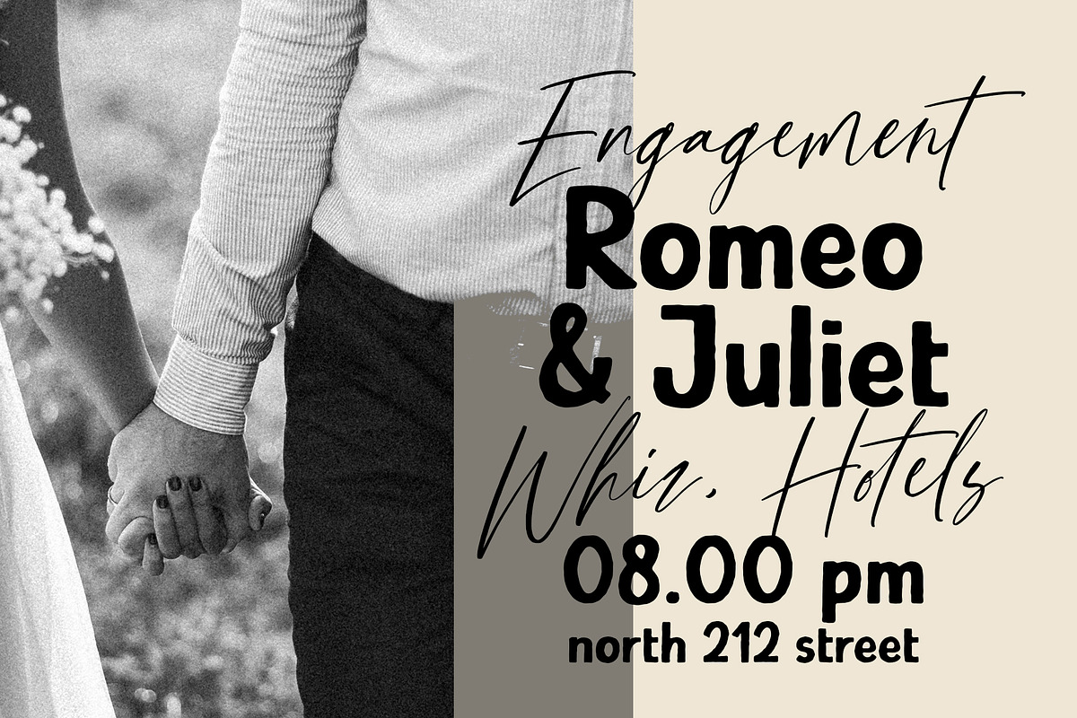 Charl Romance - Handdrawn Font Duo, a Handwritten Font by Myn Type (Photo 5 of 14)