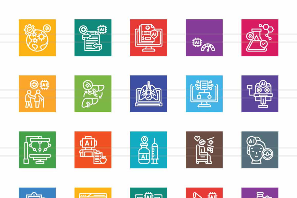 25 Future of Work Icons, a Solid Icon by IconBunny (Photo 2 of 2)