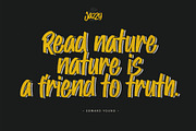 Jazzy – Fun Display Font, a Handwritten Font by Gassstype (Thumbnail 4 of 8)