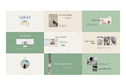 Logia - Brand Guidelines, a Presentation Template by Secret Visual (Thumbnail 7 of 8)
