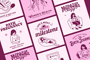 Medical Obgyn Doodles, an Outline Icon by Vectors Market (Thumbnail 3 of 9)