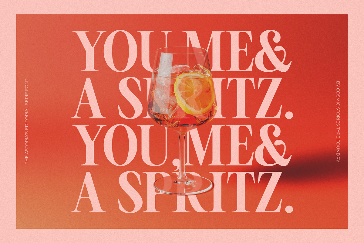 The Astoria's Editorial Serif, a Serif Font by CarmineType (Photo 9 of 26)