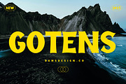 Gotens Funky Display Kids Comic Play, a Symbol Font by dansdesign (Thumbnail 1 of 10)