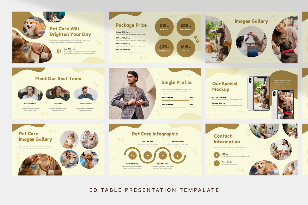 Pet Care and Veterinary PowerPoint, a Presentation Template by Digitcase x Wealthwells (Photo 3 of 3)