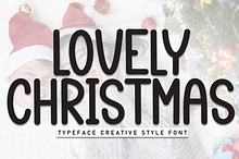 Lovely Christmas | Script Font