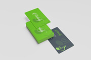 Rounded Business Card Mockup, an Advertising Mockup by Pexelyou (Thumbnail 5 of 5)