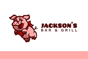 Bar and Grill Logo Design Template