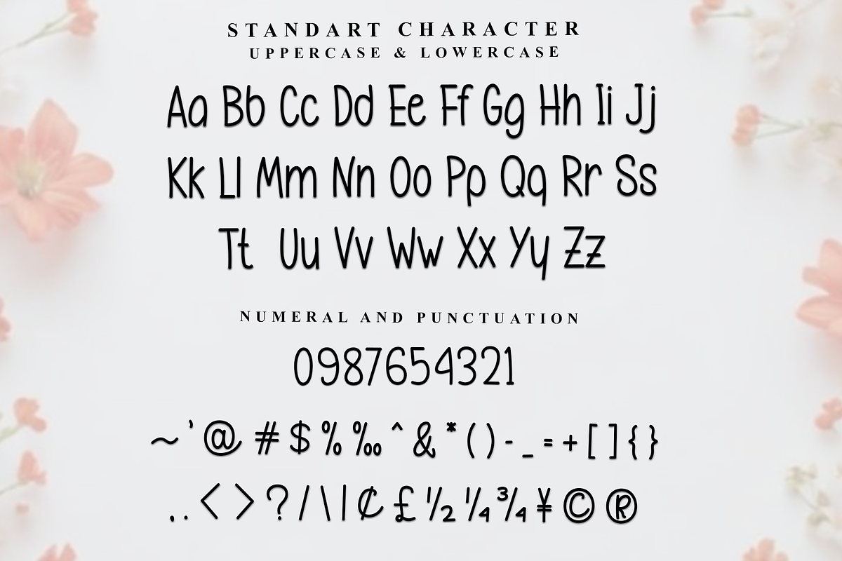 RomanticMagnolia, a Sans Serif Font by FreshTypeINK (Photo 5 of 8)