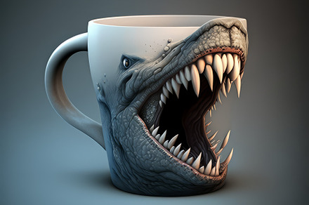 Big Toothed Mug Cup