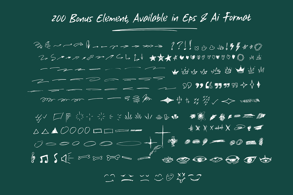 Great Journal - Natural Marker Font, a Handwritten Font by Sronstudio (Photo 6 of 16)