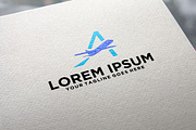 Aviation School Airplane logo design, a Branding & Logo Template by REDVY CREATIVE (Thumbnail 2 of 2)