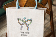 Linear & classy Angel logo, a Branding & Logo Template by Alexandra De Angelis (Thumbnail 12 of 13)