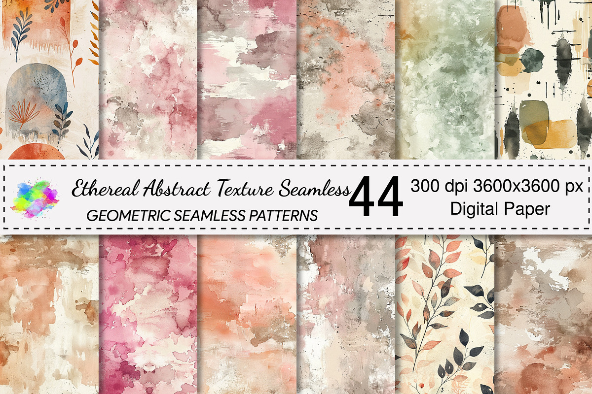 Ethereal Abstract Texture Pattern, a Pattern Graphic by Canvas Craft (Photo 1 of 9)