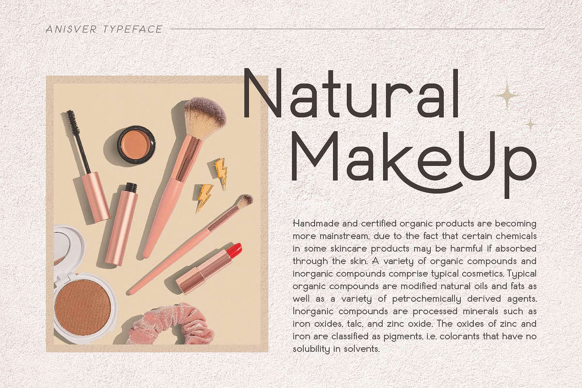 Anisver - Elegant Sans Font, a Sans Serif Font by Patria Ari (P4tcreativa) (Photo 8 of 14)