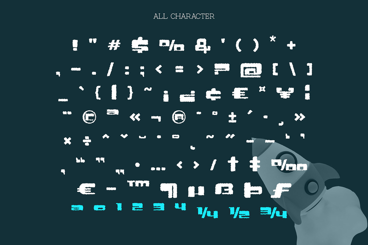 Rightov - Futuristic, a Symbol Font by Lemon Studio Type (Photo 3 of 5)