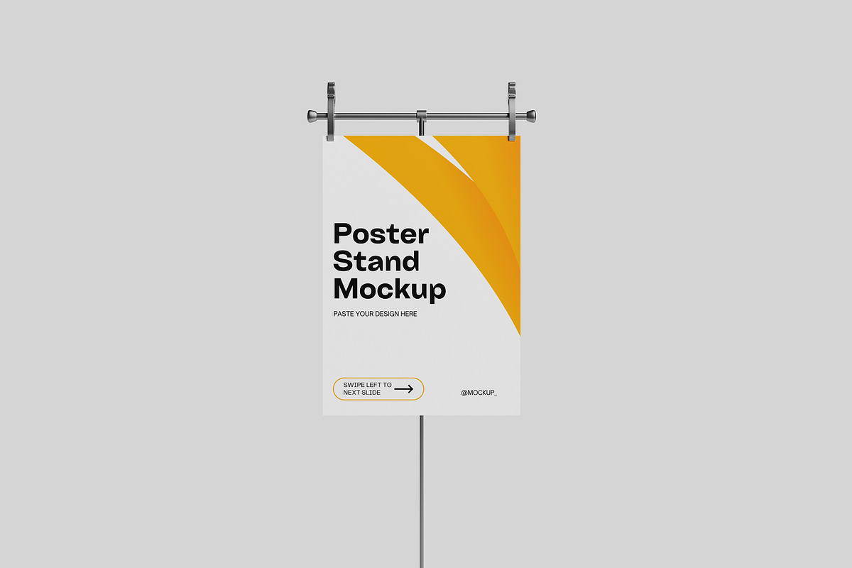 Stand Poster Mockup, a Product Mockup by AnasStudio (Photo 2 of 4)