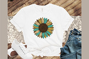 Sunflower Western PNG, an Illustration by Sublimation Artist (Thumbnail 8 of 9)