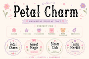 Petal Charm, a Script Font by Wow Magic (Thumbnail 2 of 5)