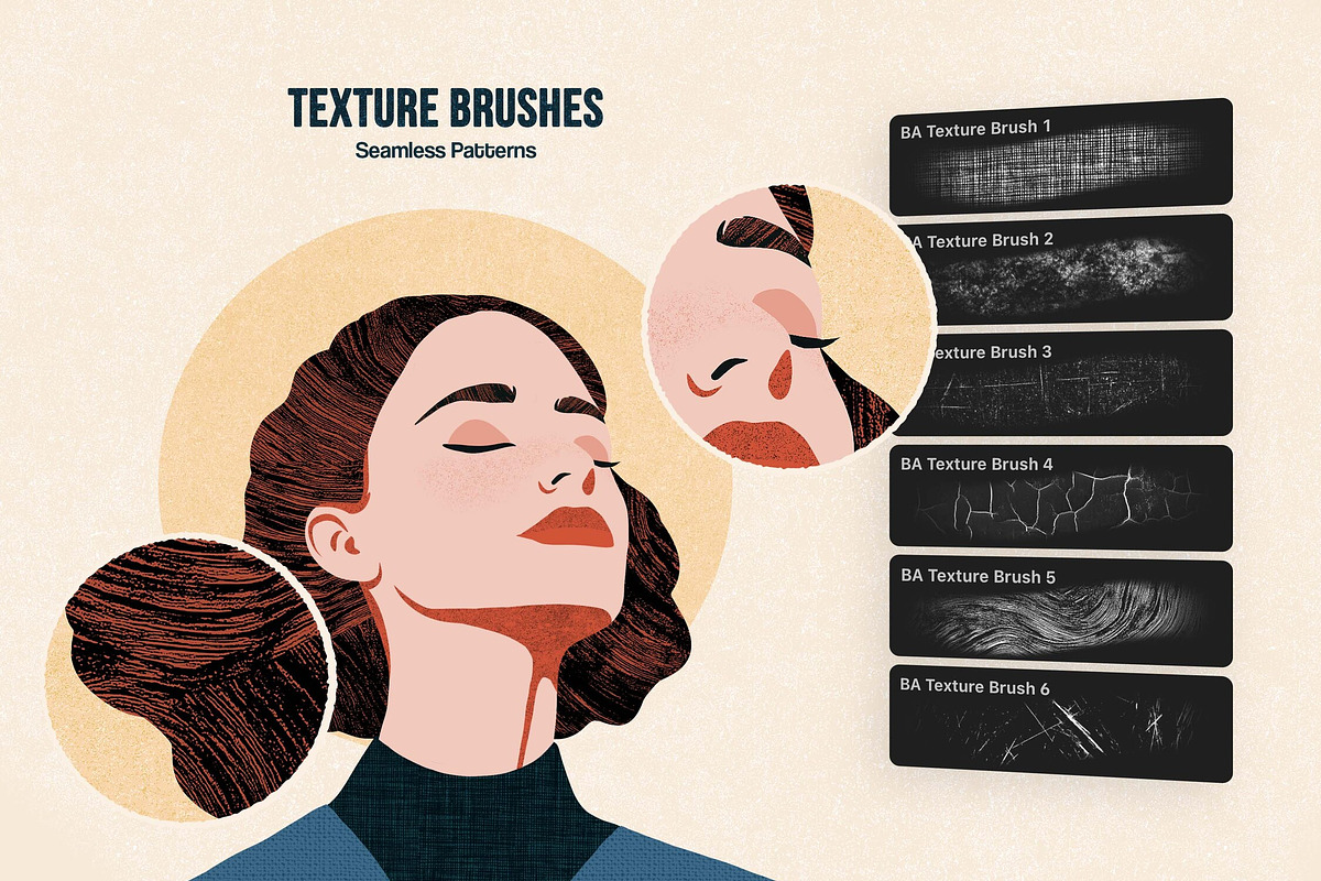 Procreate Texture Brushes, a Brush Add-On by pixelbuddha.net (Photo 4 of 7)