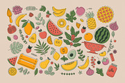 Minimalist fruits collection, a Food Illustration by adehoidar (Thumbnail 4 of 9)