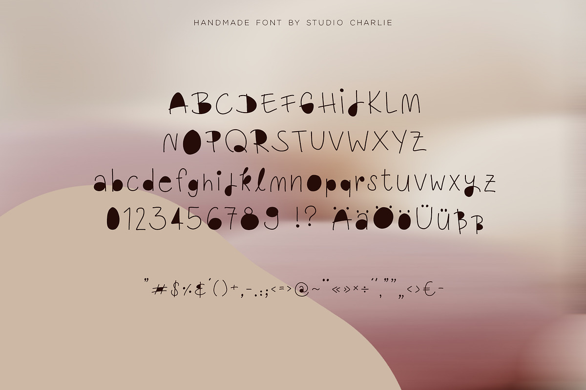 Manolo - A Cheerful Funny Font, a Handwritten Font by Studio-Charlie (Photo 2 of 2)