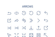 600 vector thin line mini icons set., an Outline Icon by Dacian Galea (Thumbnail 2 of 4)
