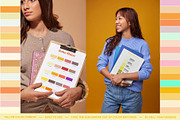 Yellow Color Palette Library, a Print Template by Hell Yeah Designs (Thumbnail 2 of 10)
