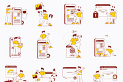 SEO Website Optimization, an Illustration by orenjidesign (Thumbnail 7 of 8)