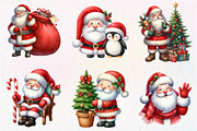 Santa Claus Clipart, an Illustration by CreationArt (Thumbnail 2 of 5)