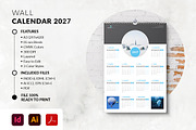 Wall Calendar 2027, a Stationery Template by MstArtwork (Thumbnail 2 of 3)