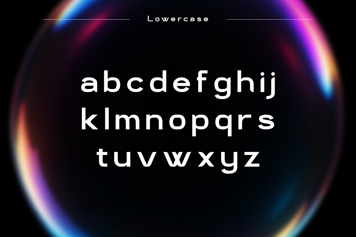 Betafind - Futuristic Font, a Sans Serif Font by Rishsketch (Photo 9 of 13)