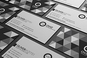 Abstract Black & White Business Card, a Business Card Template by Marvel (Thumbnail 2 of 4)