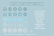 Blue Instagram Mega Bundle, a Social Media Template by SunshineStudioBoutique (Thumbnail 7 of 9)