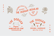 The Dodger + Extras (11 Fonts !), a Sans Serif Font by Martype (Thumbnail 5 of 10)