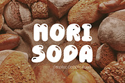 Retro Bubble Display Font- Mori Soda, a Handwritten Font by ZoloDesignHub (Thumbnail 1 of 9)