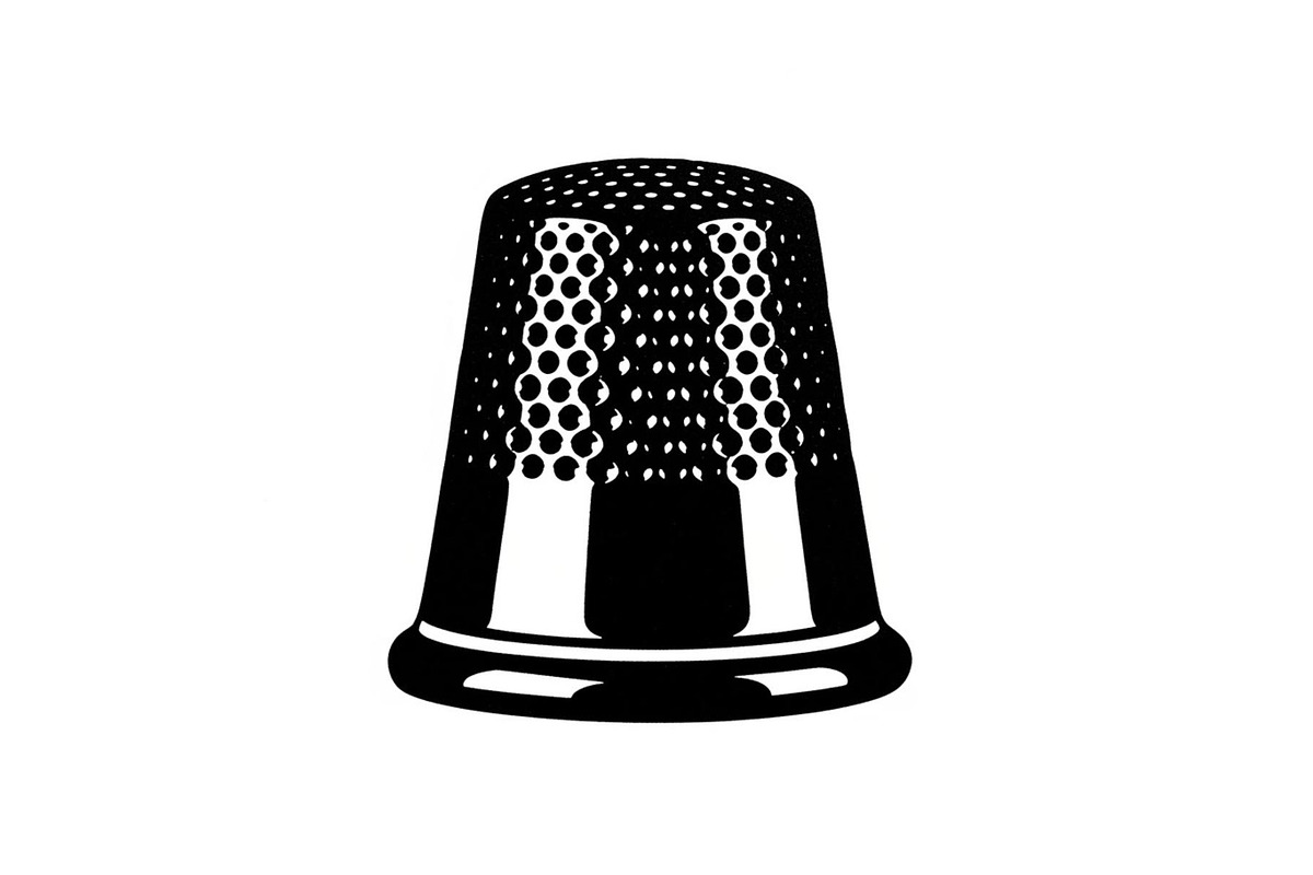 Tailor Sewing Thimble Tool Icon, an Icon by musafir_fashion (Photo 2 of 10)