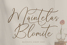 Maintelas Blomite Beautiful Script